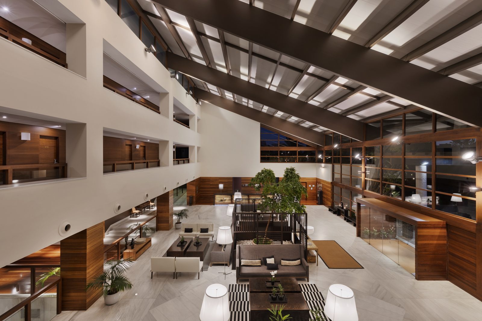 Reception lobby at Precise Resort El Rompido